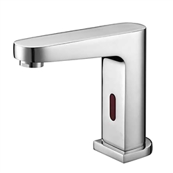 Commercial toilet faucets with sprayer sensor and hand dryer